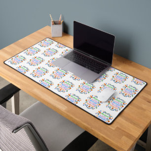 Kindness Is Loaning Someone Your Strength Desk Mat