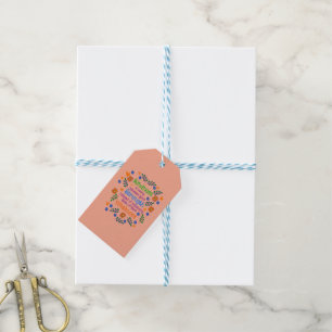 Kindness Is Loaning Someone Your Strength Gift Tags
