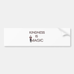 Kindness is Magic Bumper Sticker