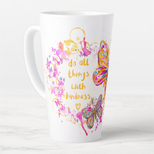 Kindness latte mug