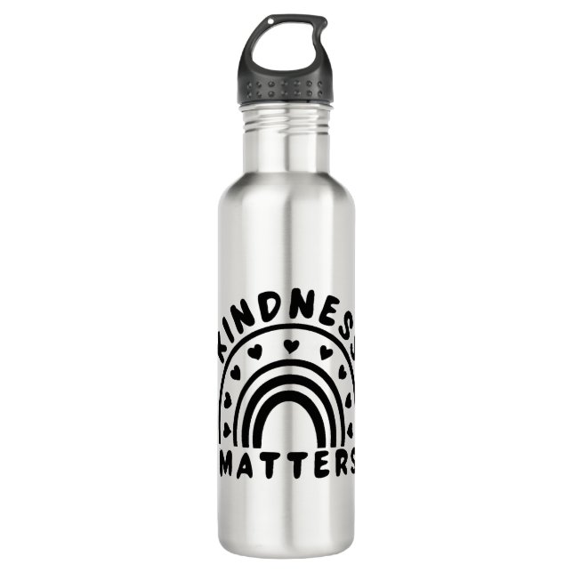 Kindness Matters 710 Ml Water Bottle (Front)