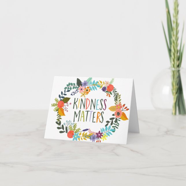 Kindness Matters Card (Front)