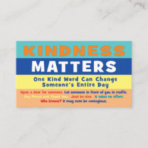 Kindness Matters Cards