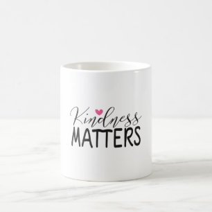Kindness matters coffee mug