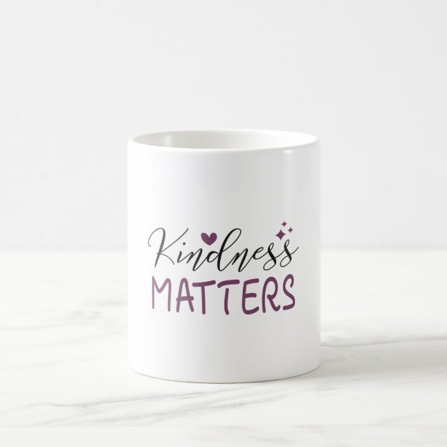Kindness matters coffee mug (Center)