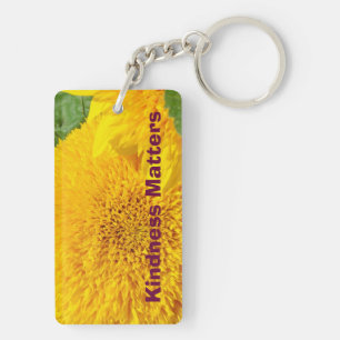 Kindness Matters keychains Sunflowers Key Chains