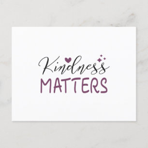Kindness matters postcard