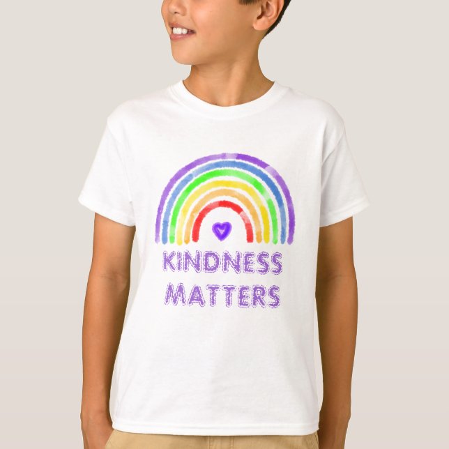 Kindness Matters | Rainbow T-Shirt (Front)