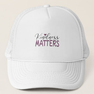 Kindness matters trucker hat