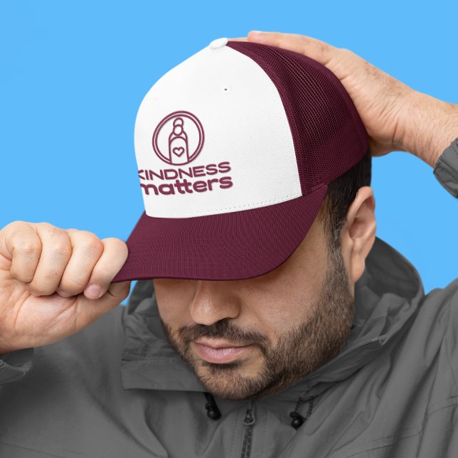 Kindness Matters Trucker Hat – Bottle of Kindness (Creator Uploaded)