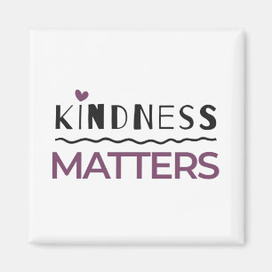 Kindness matters trucker hat magnet