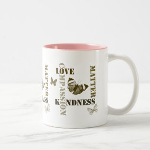 Kindness Matters Two-Tone Coffee Mug
