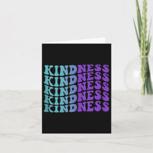 Kindness, Mental Health Awareness Tank Top Card