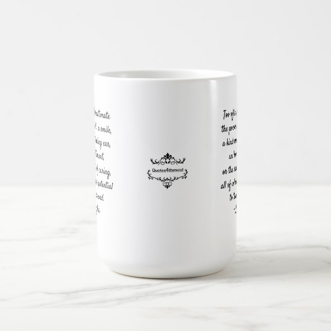 KINDNESS MOTIVATIONAL QUOTE BY LEO BUSCAGLIA COFFEE MUG (Center)