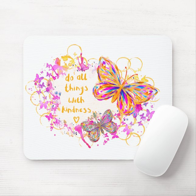 Kindness  mouse mat (With Mouse)