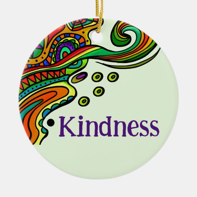 Kindness Ornament (Front)