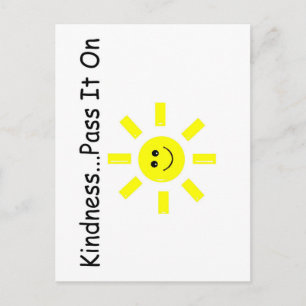 Kindness...Pass It On Postcard