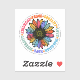 Kindness Peace Equality Love Hope Diversity Human