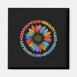 Kindness Peace Equality Love Hope Diversity Human  Magnet