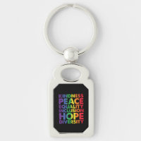 Kindness Peace Equality Love Inclusion Hope LGBT