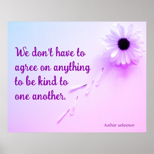 Kindness Poster (Front)