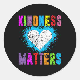 Kindness Problems Choose Kind Anti Bullying Moveme Classic Round Sticker