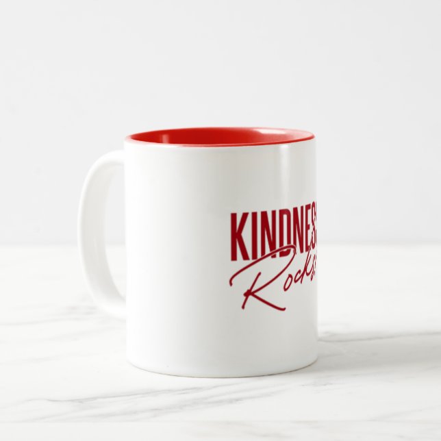 Kindness Rocks Coffee Mug (Front Left)