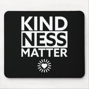 Kindness S Heart Symbol Inspirational Positive Mes Mouse Mat