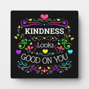 KINDNESS Tabletop Easel Plaque