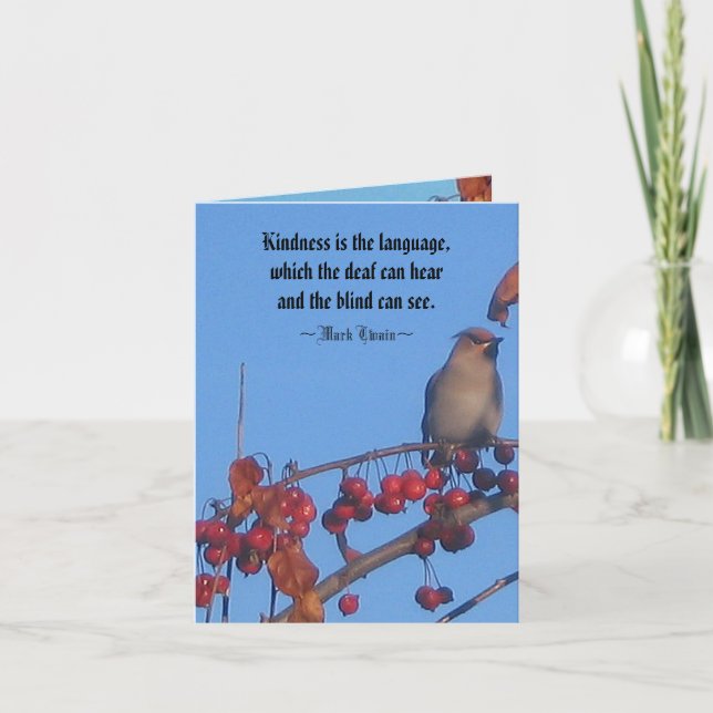 Kindness Thank You Card (Front)