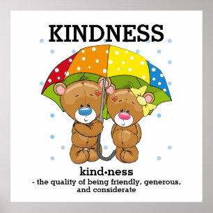 KINDNESS - Vocabulary  Poster