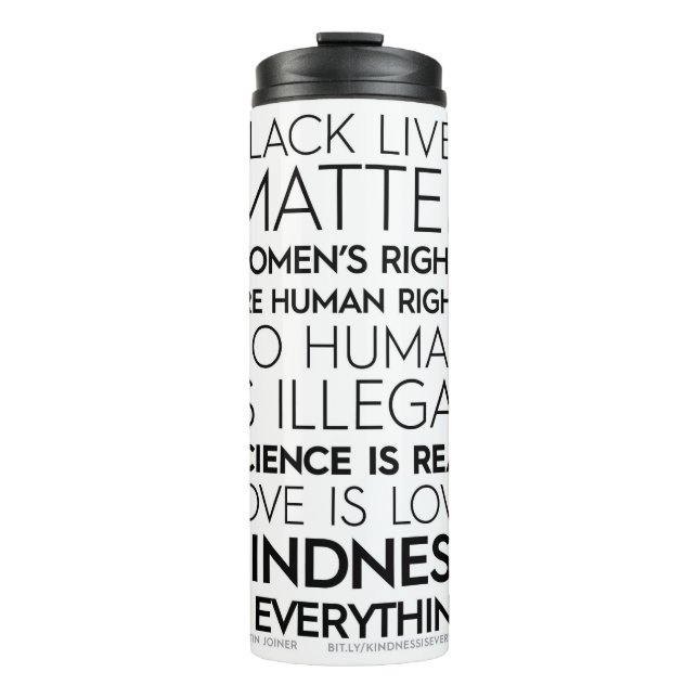 #KindnessIsEverthing Thermal Mug (Front)