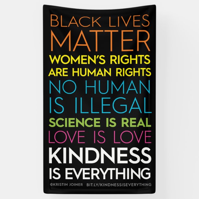 #KindnessIsEverything Vertical Banner (Vertical)