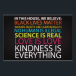 #KindnessIsEverything Yard Garden Sign<br><div class="desc">In This House...  Kindness Is Everything Yard Sign for your house</div>