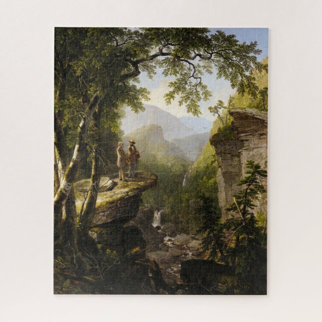 Kindred Spirits, 1849 by Asher Brown Durand Jigsaw Puzzle (Vertical)
