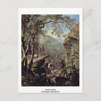 Kindred Spirits By Durand Asher Brown Postcard
