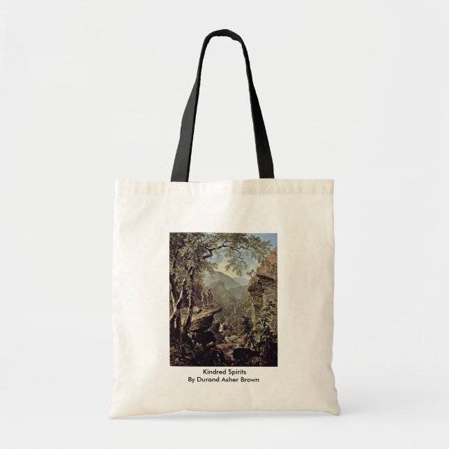 Kindred Spirits By Durand Asher Brown Tote Bag (Front)