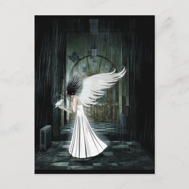Kindred Spirits Gothic Art Postcard (Front)
