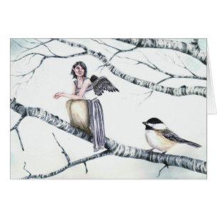 "Kindreds - Chickadee" by Deanna Bach Art