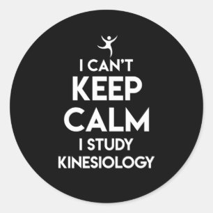 Kinesiology Practitioner Student Future Kinesiolog Classic Round Sticker