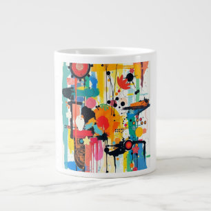 Kinetic Colour Burst Large Coffee Mug