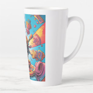 Kinetic Nexus Latte Mug