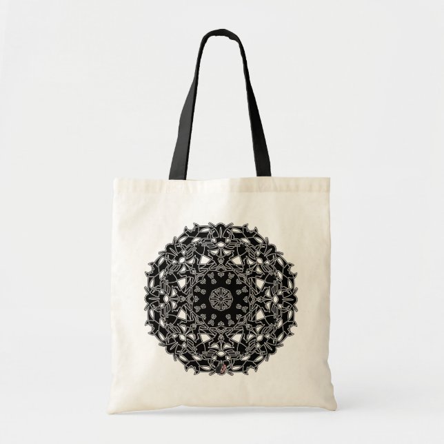 Kinetic Octa Glyph Tote Bag (Front)