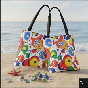 Kinetic Shapes Tote Bag