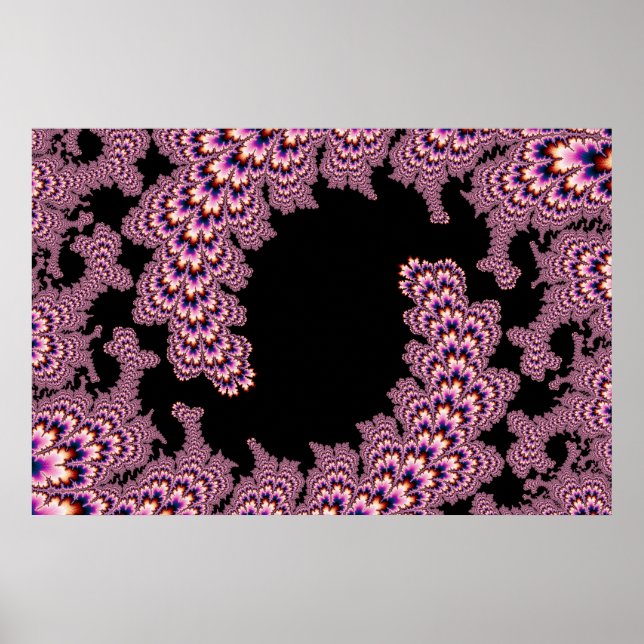 Kinetical - Mandelbrot Art Poster (Front)