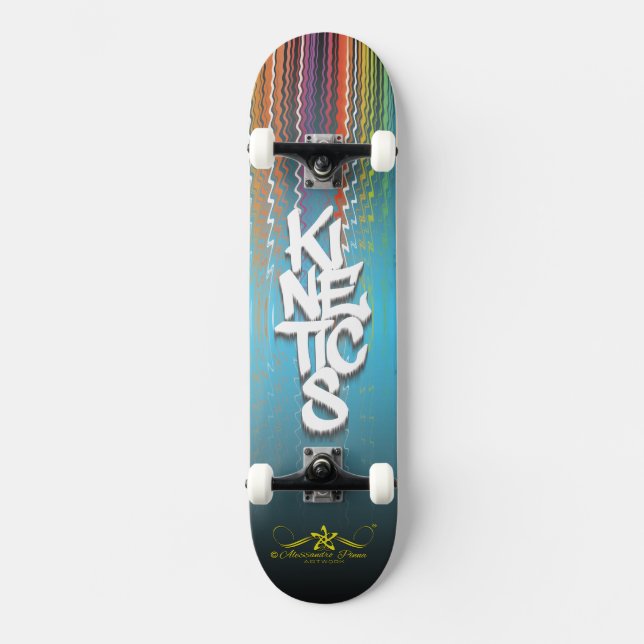  KINETICS 4/10 SKATEBOARD (Front)