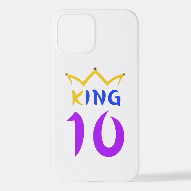 King 10 iPhone case (Back)