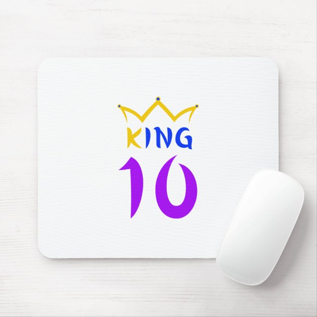 King 10 mouse mat (With Mouse)