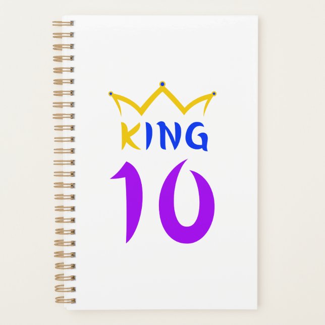 King 10 planner (Front)