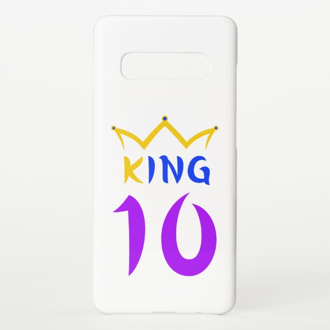 King 10 samsung galaxy case (Back)